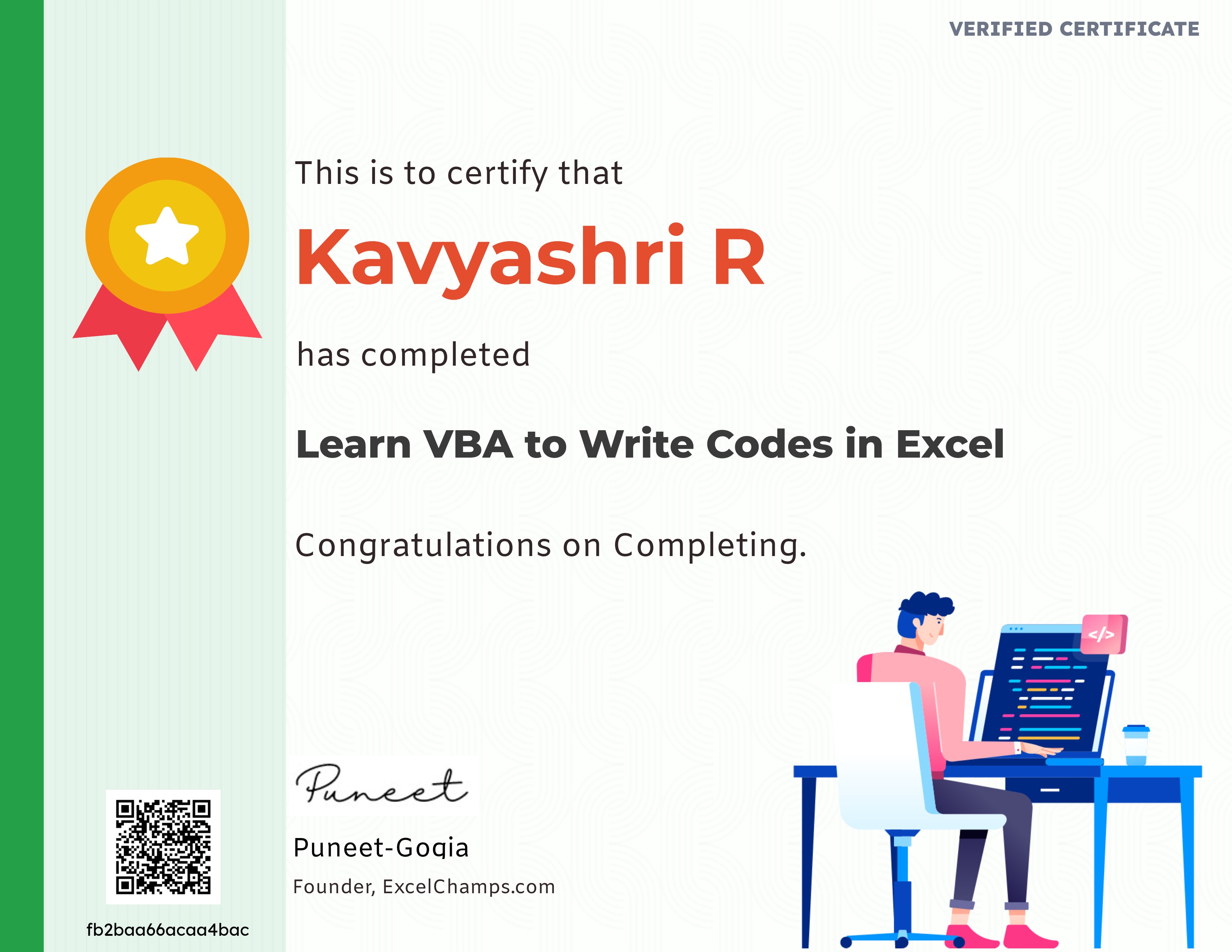 Learn VBA to Write Codes in Excel