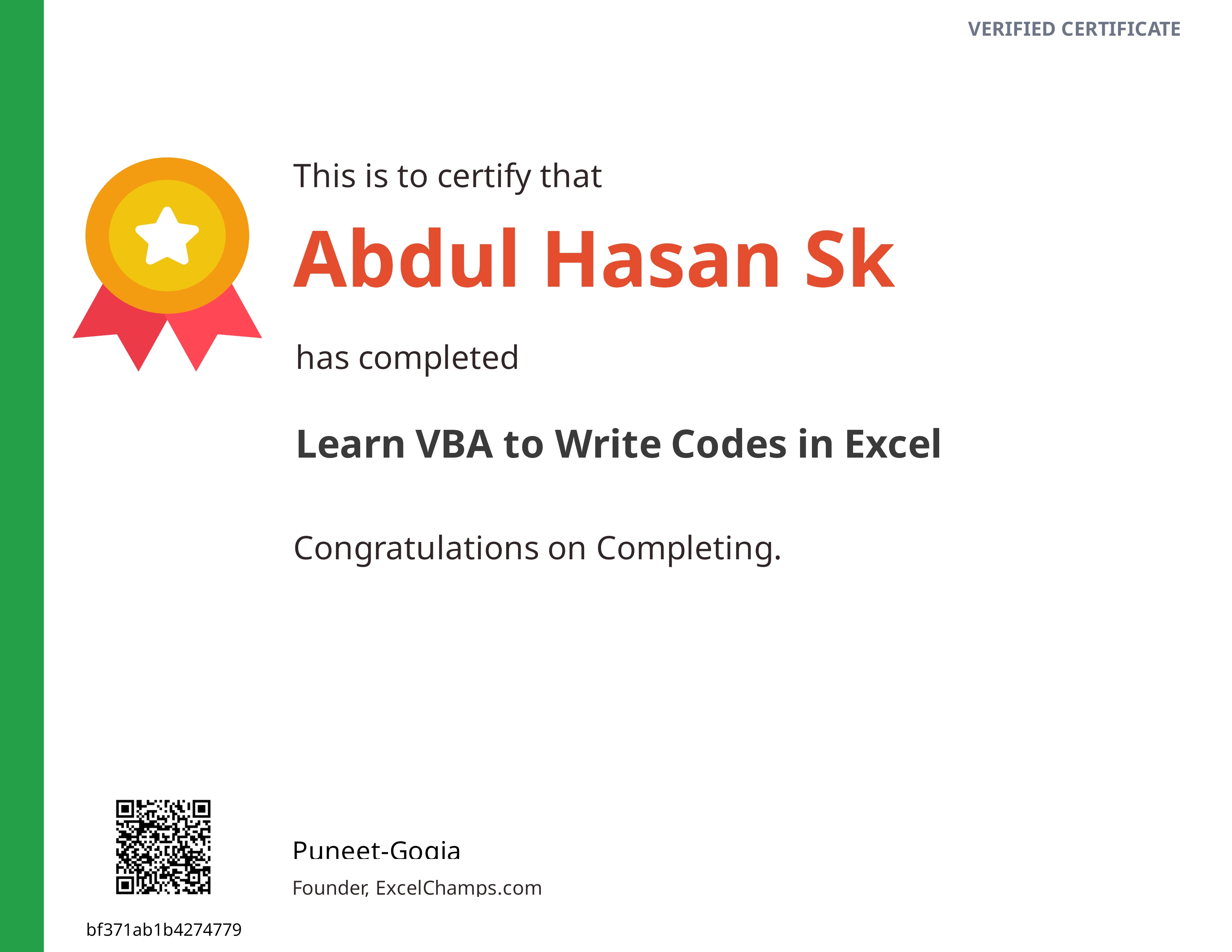 Learn VBA to Write Codes in Excel
