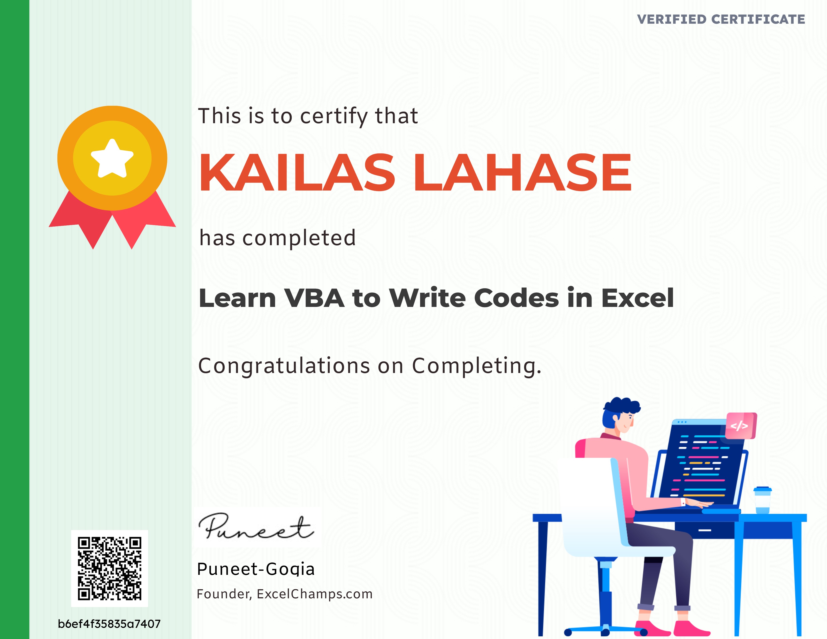 Learn VBA to Write Codes in Excel