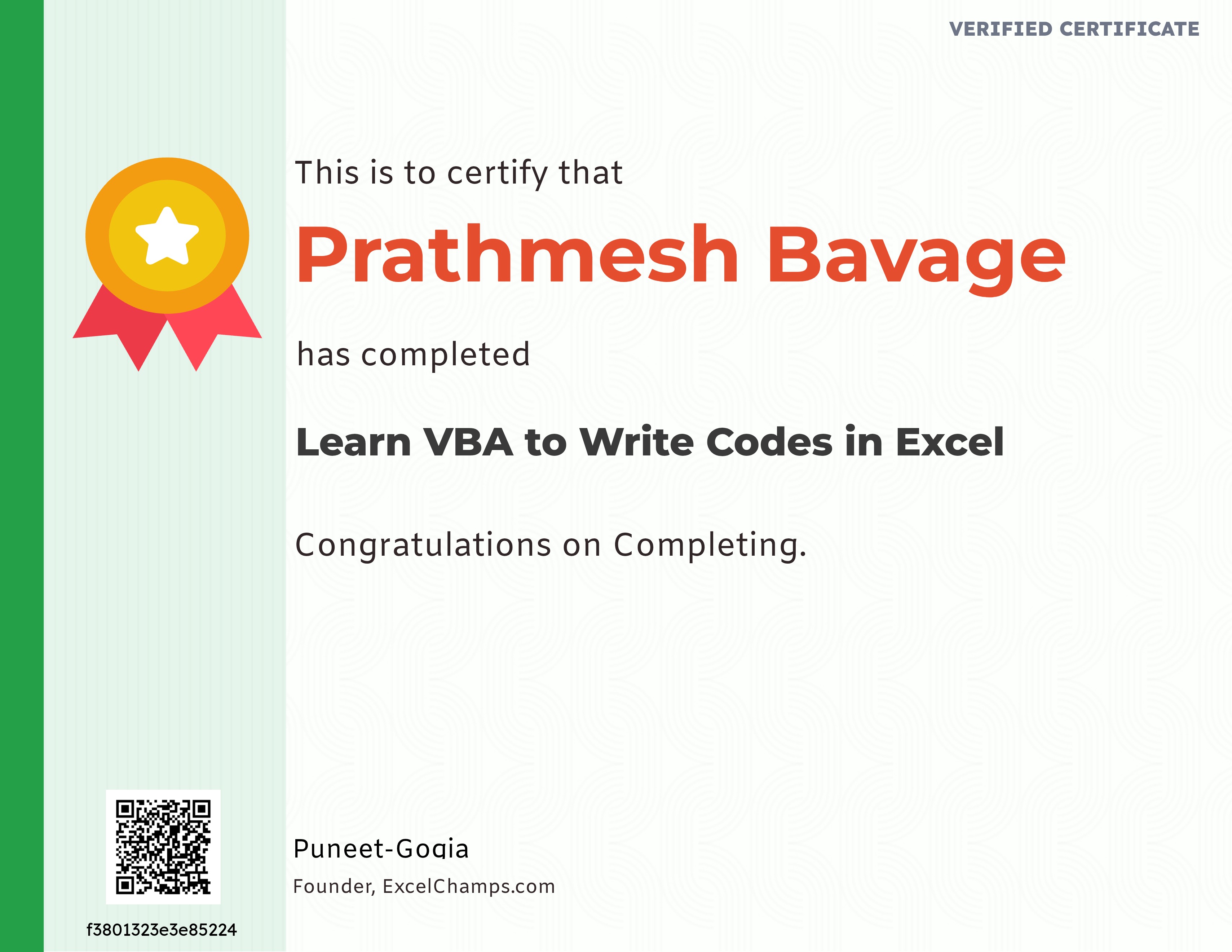 Learn VBA to Write Codes in Excel