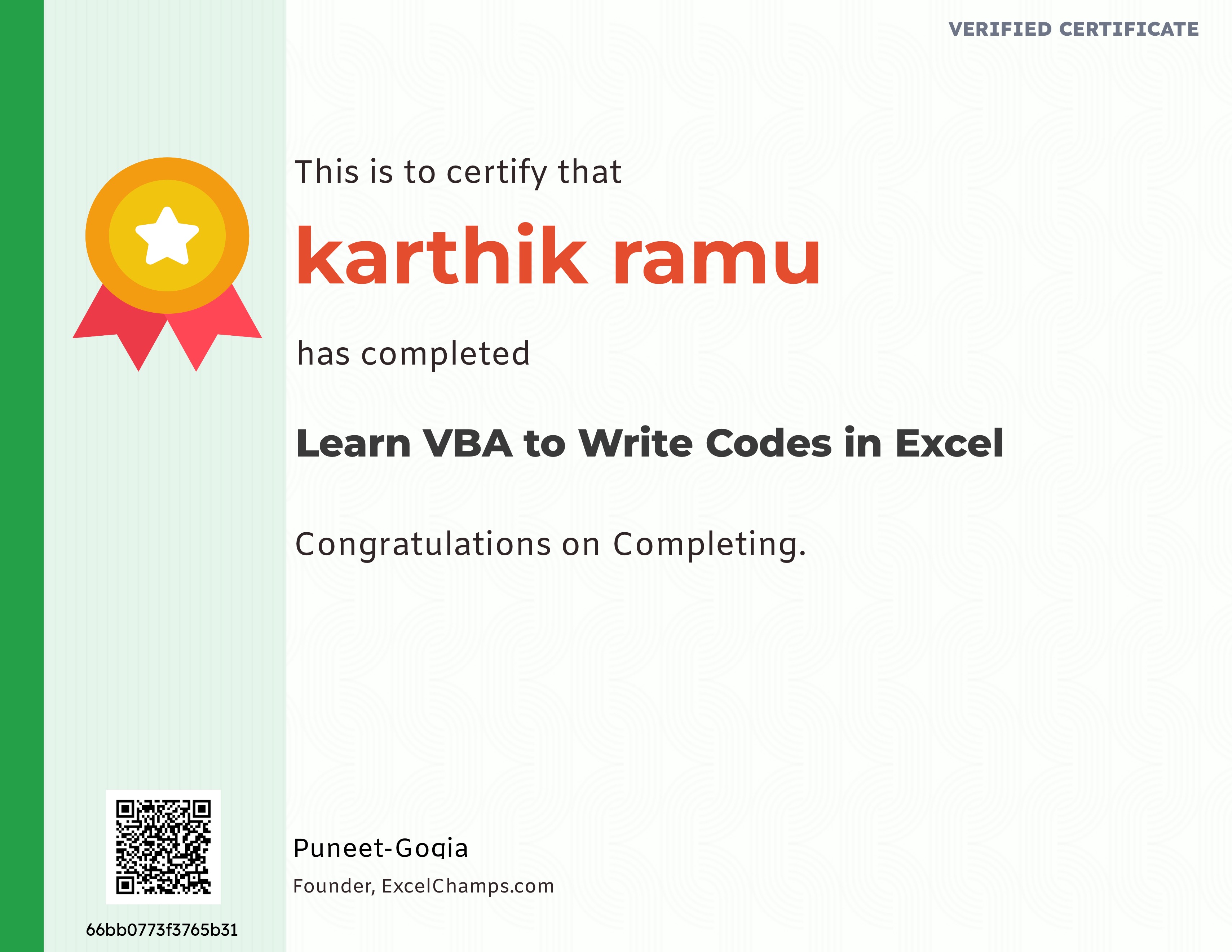 Learn VBA to Write Codes in Excel