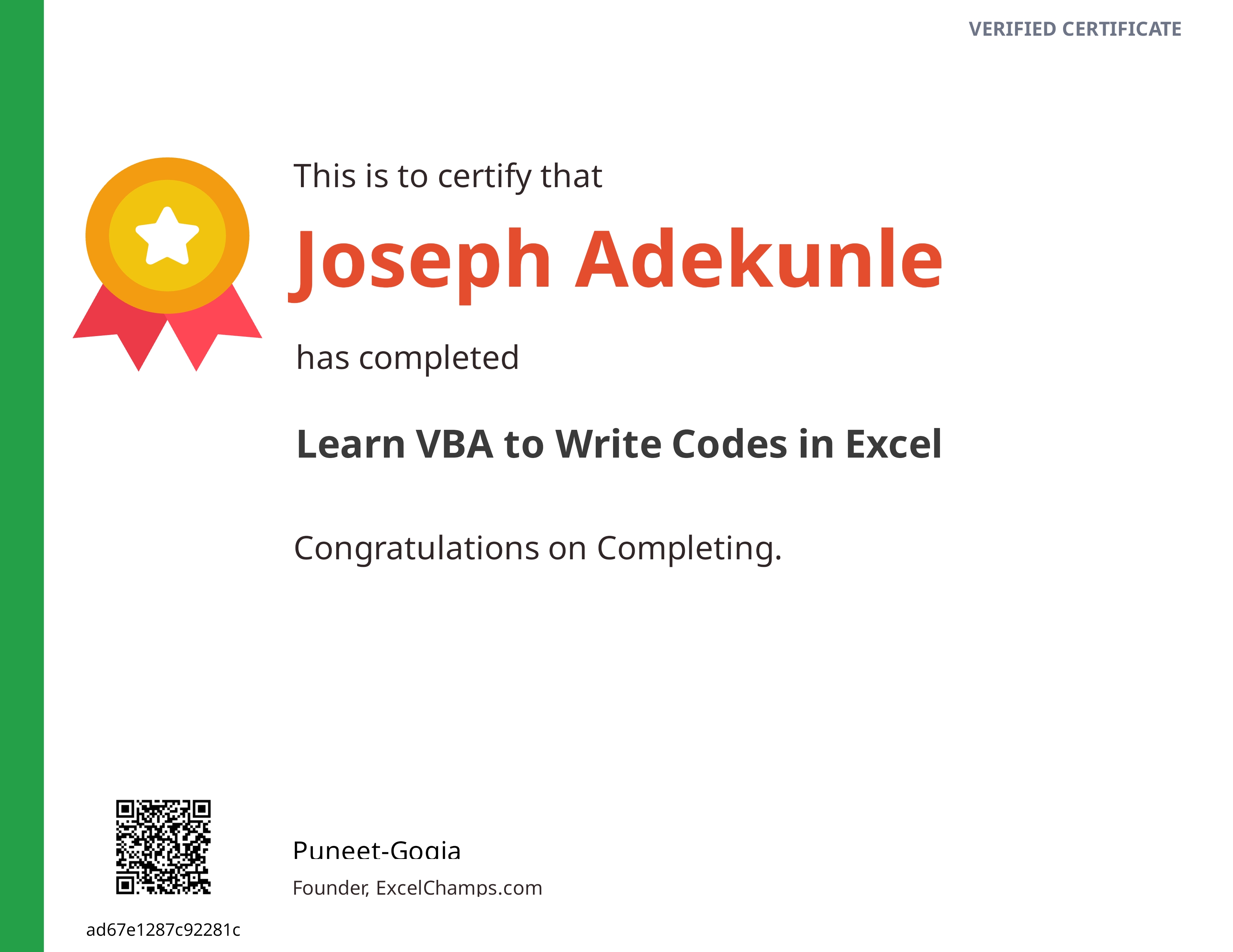 Learn VBA to Write Codes in Excel